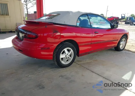 1997 Pontiac Sunfire Se из США, поврежденный, VIN 4G2JB32T8VB202963